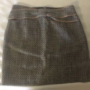 Soft tweed mini skirt